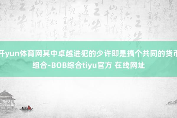 开yun体育网其中卓越进犯的少许即是搞个共同的货币组合-BOB综合tiyu官方 在线网址