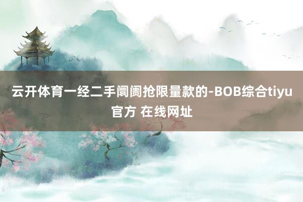 云开体育一经二手阛阓抢限量款的-BOB综合tiyu官方 在线网址