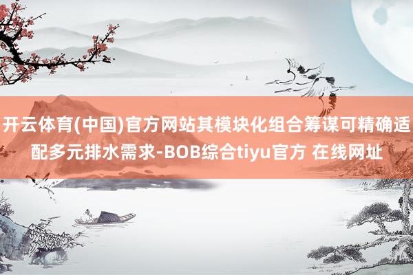 开云体育(中国)官方网站其模块化组合筹谋可精确适配多元排水需求-BOB综合tiyu官方 在线网址